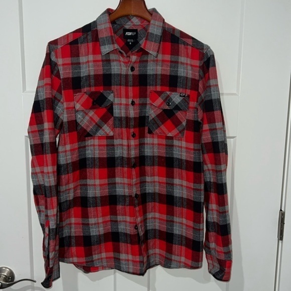 Fox Tops - Fox Racing Women’s Long Sleeve Flannel Sz S